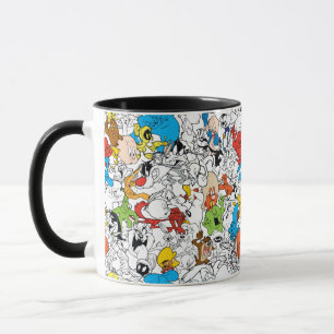 LOONEY TUNES™ Färg Pop Mönster Mugg