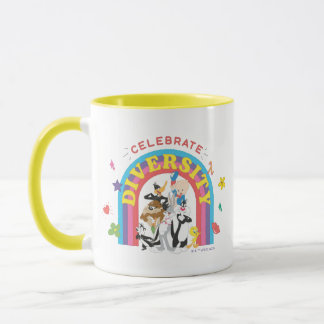 LOONEY TUNES™ - Fira Mångfalds Stolthet Regnbåge Mugg