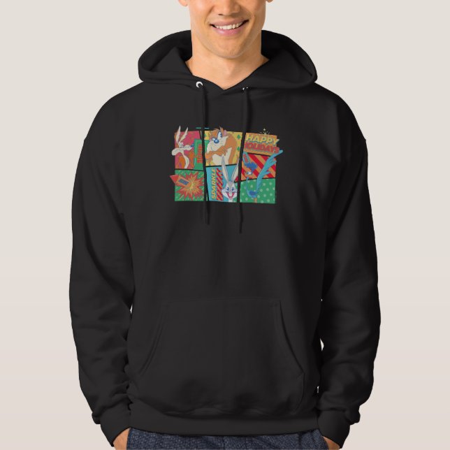 LOONEY TUNES™ | GLAD HELG MÖNSTER HOODIE (Framsida)