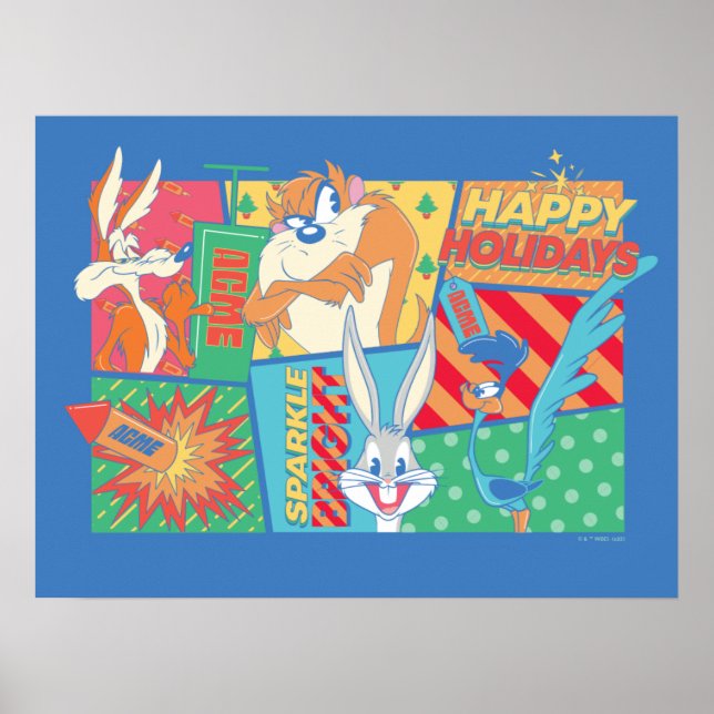 LOONEY TUNES™ | GLAD HELG MÖNSTER POSTER (Framsidan)