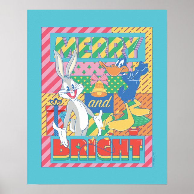 LOONEY TUNES™ | God och ljus jul Poster (Framsidan)