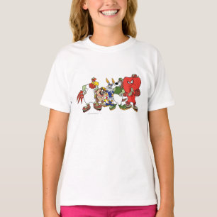 LOONEY TUNES™ Group Baseball Bild T-shirt