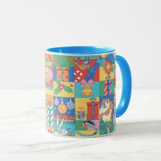 LOONEY TUNES™ | Happy Holidays Christmas Pattern Mugg