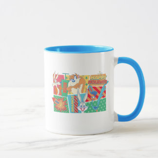 LOONEY TUNES™ | Happy Holidays Pattern Mugg