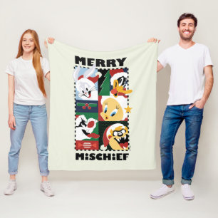 LOONEY TUNES™ Helgdag Merry MisChief Fleecefilt