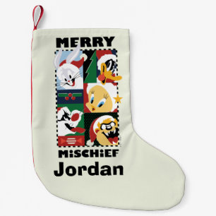 LOONEY TUNES™ Helgdag Merry MisChief Liten Julstrumpa