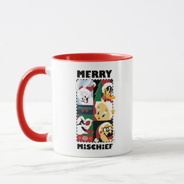 LOONEY TUNES™ Helgdag Merry MisChief Mugg (Vänster)