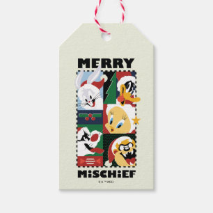 LOONEY TUNES™ Helgdag Merry MisChief Presentetikett