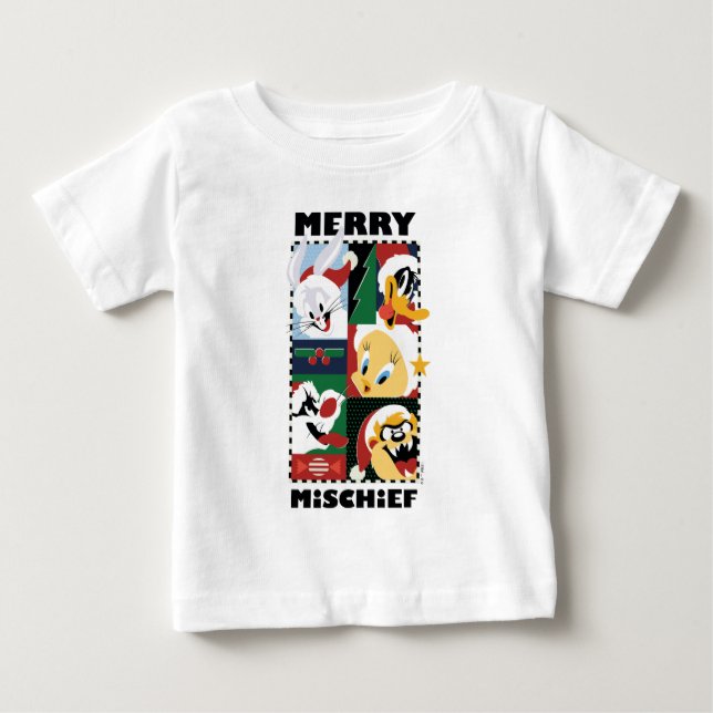 LOONEY TUNES™ Helgdag Merry MisChief T Shirt (Framsida)