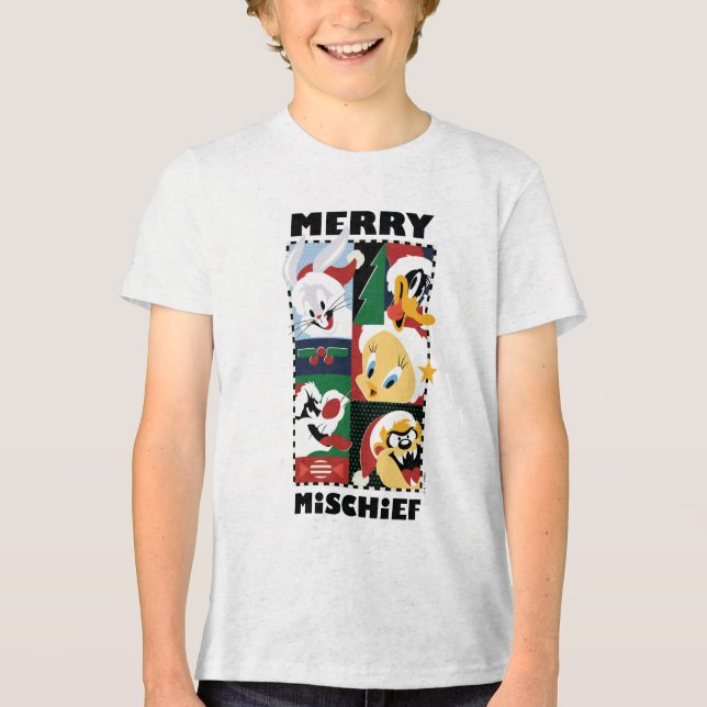 LOONEY TUNES™ Helgdag Merry MisChief T Shirt (Framsida)