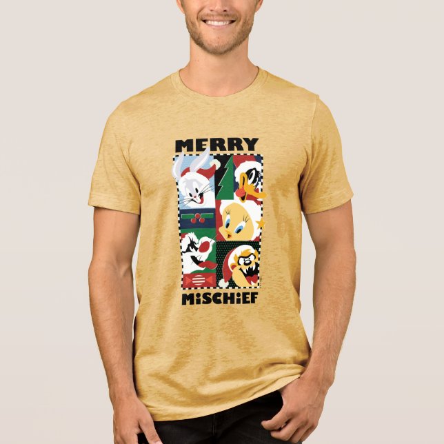 LOONEY TUNES™ Helgdag Merry MisChief T Shirt (Framsida)