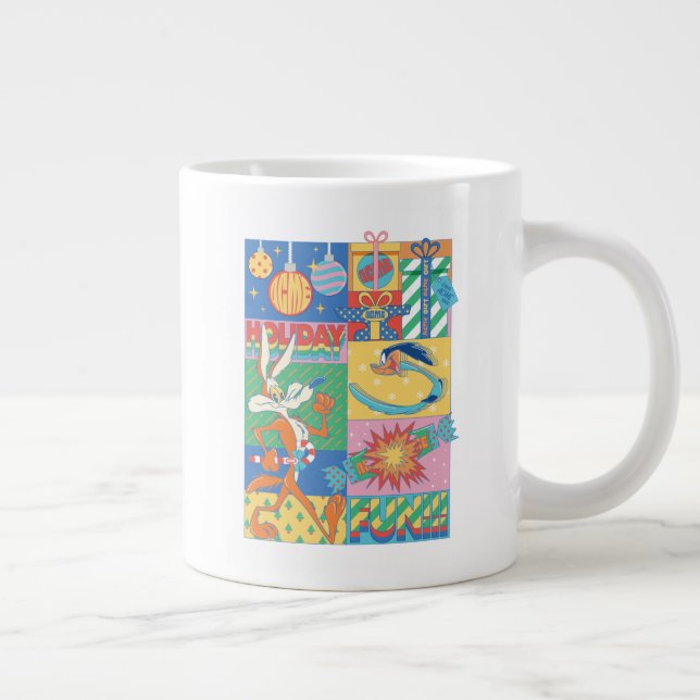 LOONEY TUNES™ | Högtidsglädje Jumbo Mugg (Höger)