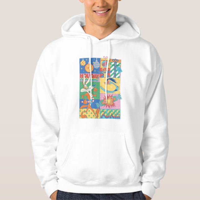 LOONEY TUNES™ | Höjdpunkter under semestern Hoodie (Framsida)