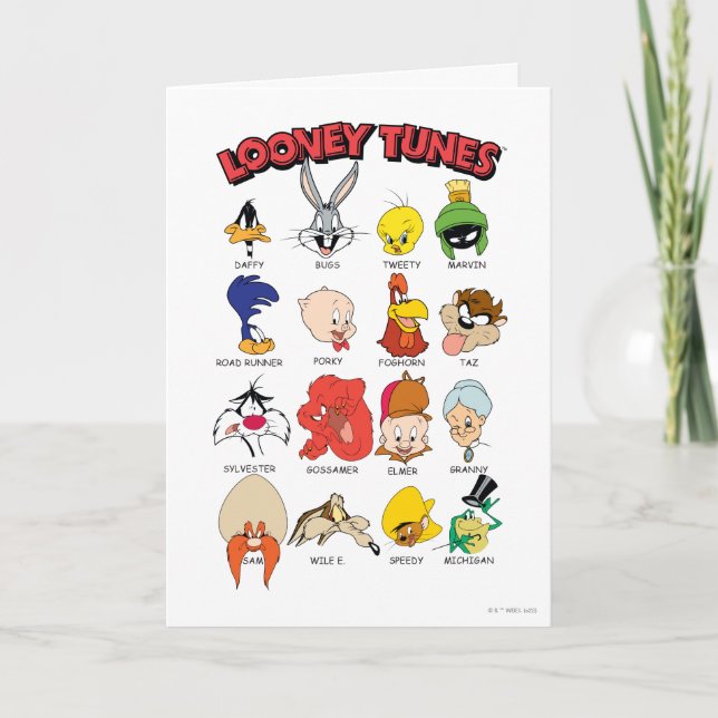 LOONEY TUNES™-hörlurar Kort (Framsida)