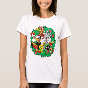 LOONEY TUNES™ Julkrans för grupp T-shirt
