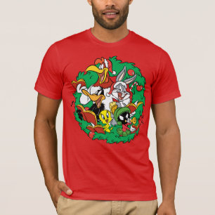 LOONEY TUNES™ Julkrans för grupp Tee Shirt