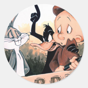 LOONEY TUNES™ Kaninsäsong Runt Klistermärke