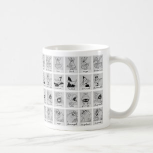 LOONEY TUNES™ Känslighetsdiagram för karaktärer Kaffemugg