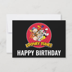 LOONEY TUNES™ Karaktärslogo Kort