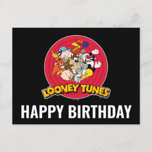 LOONEY TUNES™ Karaktärslogo Vykort