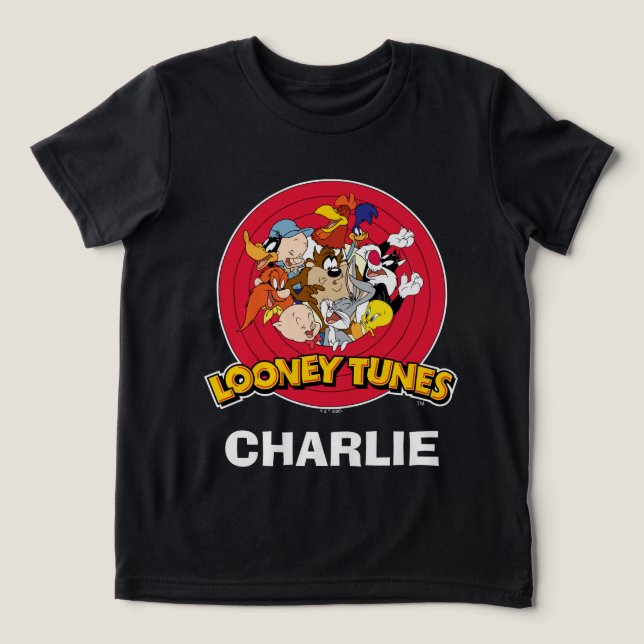 LOONEY TUNES™ Karaktärslogotyp T Shirt (Design Framsida)