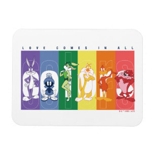 LOONEY TUNES™ - Kärlek kommer in i hela Färg Magnet