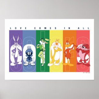 LOONEY TUNES™ - Kärlek kommer in i hela Färg Poster