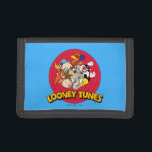 LOONEY TUNES™-Logotyp<br><div class="desc">Den här klassiska Looney Tunes-logotypen innehåller alla dina favorittecken. Bugz, Tweety, TAZ, Porky, Sylvester, Yosemite Sam, Road Springer, Daffy, Yosemite Sam & Elmer Fudd.</div>