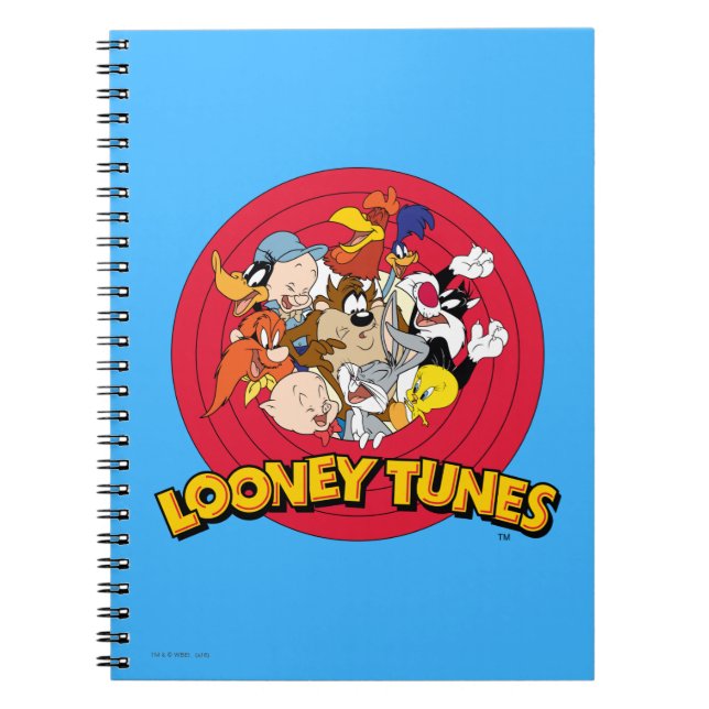 LOONEY TUNES™-Logotyp Anteckningsbok (Framsidan)