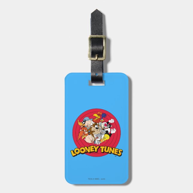 LOONEY TUNES™-Logotyp Bagagebricka (Vertikal Framsida)
