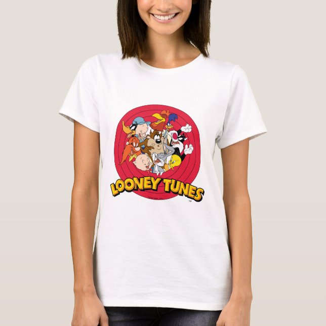 LOONEY TUNES™-Logotyp T Shirt (Framsida)