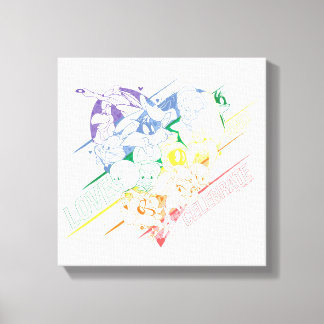 LOONEY TUNES™ - Love and Celebrate Canvastryck