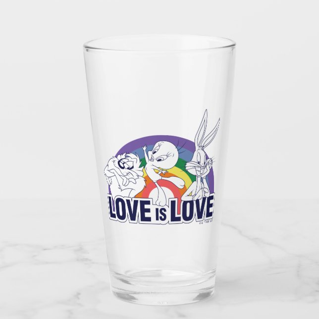 LOONEY TUNES™ - Love Is Love Glaskopp (Framsida)