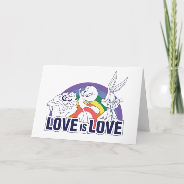 LOONEY TUNES™ - Love Is Love Kort (Framsida)