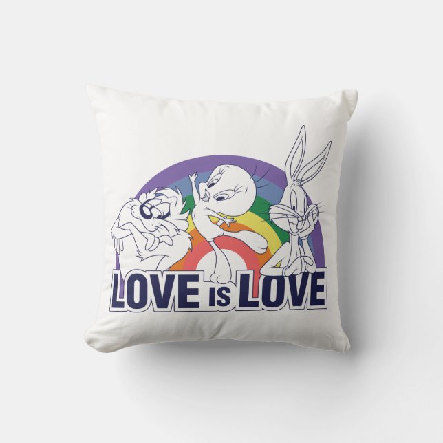 LOONEY TUNES™ - Love Is Love Kudde (Framsida)