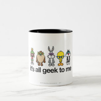 LOONEY TUNES™ Nerds - allt tack för mig Två-Tonad Mugg