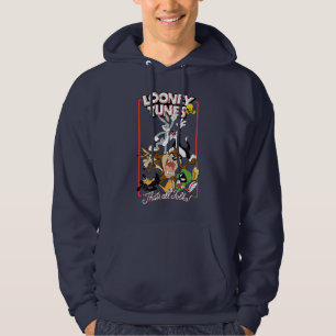 LOONEY TUNES™ "NU ÄR DET SLUT FOLK!™" Grupp Stack Hoodie