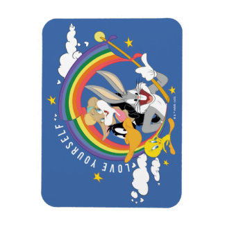 LOONEY TUNES™ - Pridets Kärlek-märke Magnet