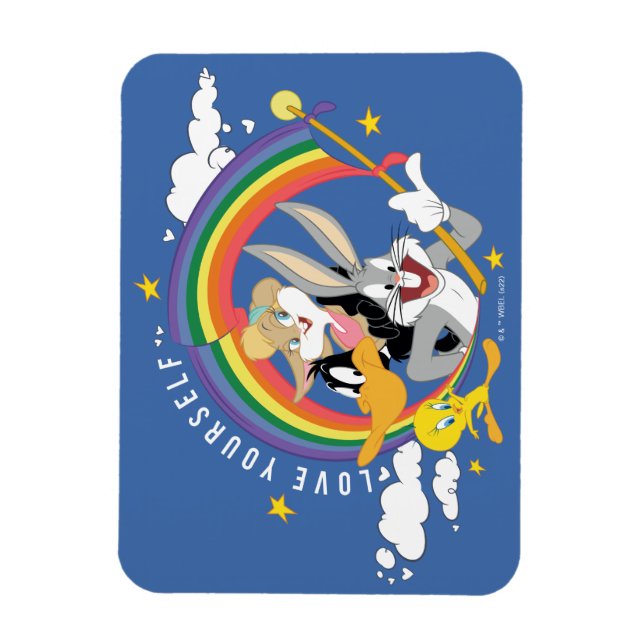 LOONEY TUNES™ - Pridets  Kärlek-märke Magnet (Vertikal)