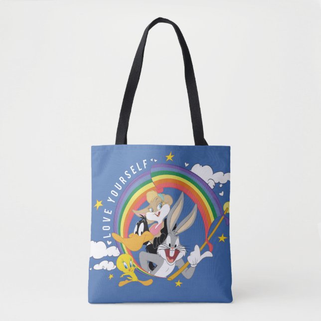 LOONEY TUNES™ - Pridets  Kärlek-märke Tygkasse (Framsida)