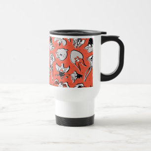 LOONEY TUNES™ Retro Halvtonsmönster Resemugg
