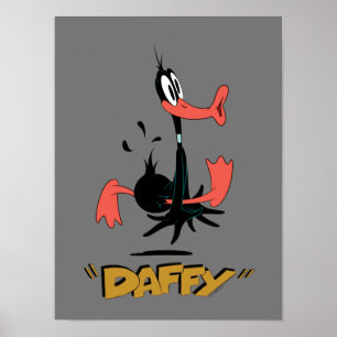 LOONEY TUNES™ Retro Laughs   DAFFY ANKA™ Poster