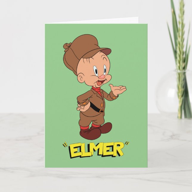LOONEY TUNES™ Retro Laughs | ELMER FUDD™ Kort (Framsida)