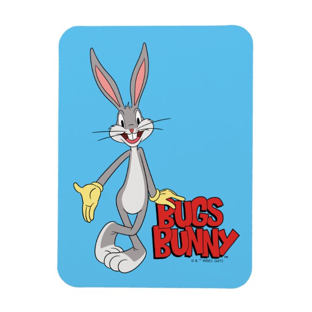 LOONEY TUNES™ Retro Laughs | KRYP BUNNY™ Magnet (Vertikal)