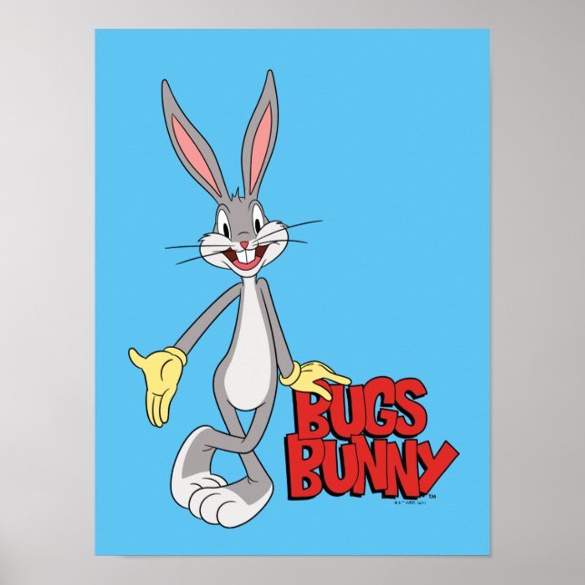 LOONEY TUNES™ Retro Laughs | KRYP BUNNY™ Poster (Framsidan)