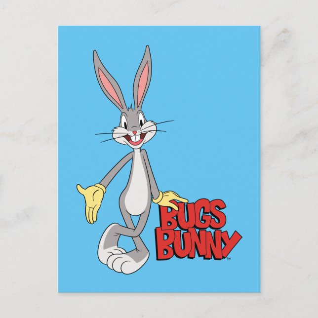 LOONEY TUNES™ Retro Laughs | KRYP BUNNY™ Vykort (Framsida)