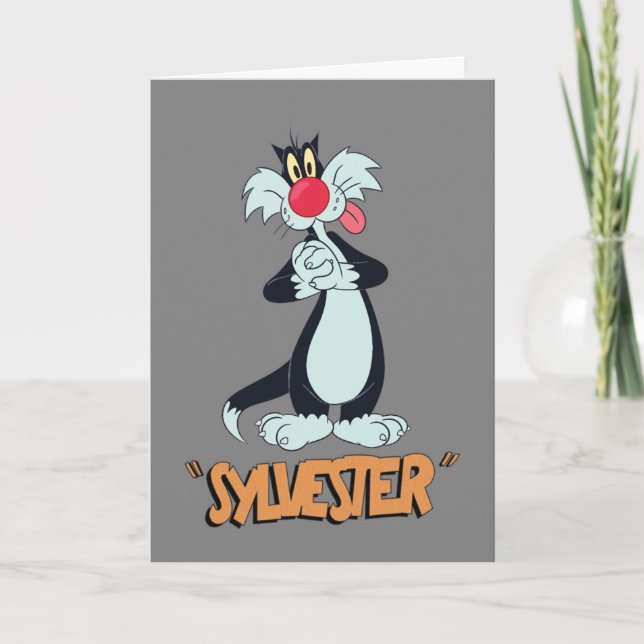 LOONEY TUNES™ Retro Laughs | SYLVESTER™ Kort (Framsida)