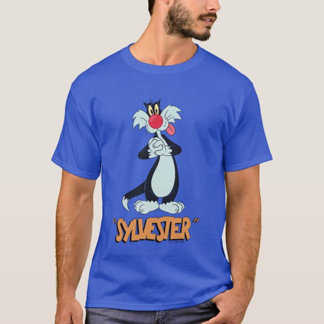 LOONEY TUNES™ Retro Laughs | SYLVESTER  T Shirt (Framsida)
