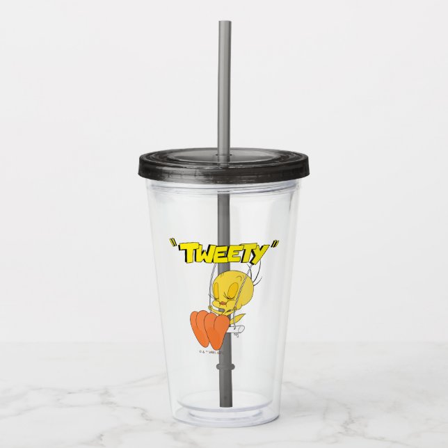 LOONEY TUNES™ Retro Laughs| TVÅ VIKTIGT™ Take Away Mugg (Framsida)