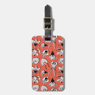 LOONEY TUNES™ Retro-raster med Mönster Bagagebricka